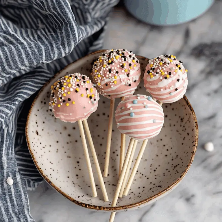 Birthday Cake Pops