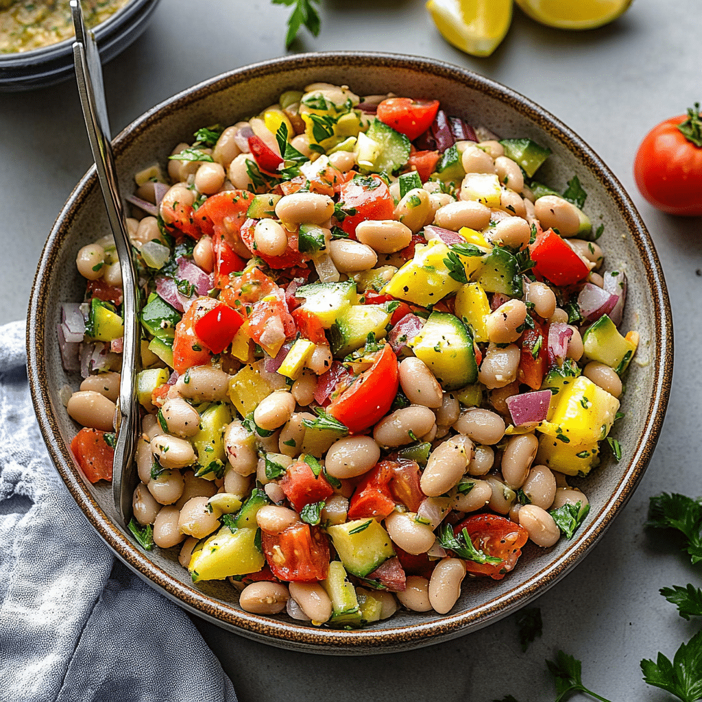 White Bean Summer Salad