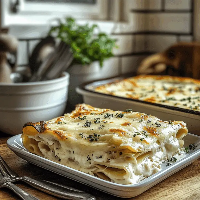 White Lasagna