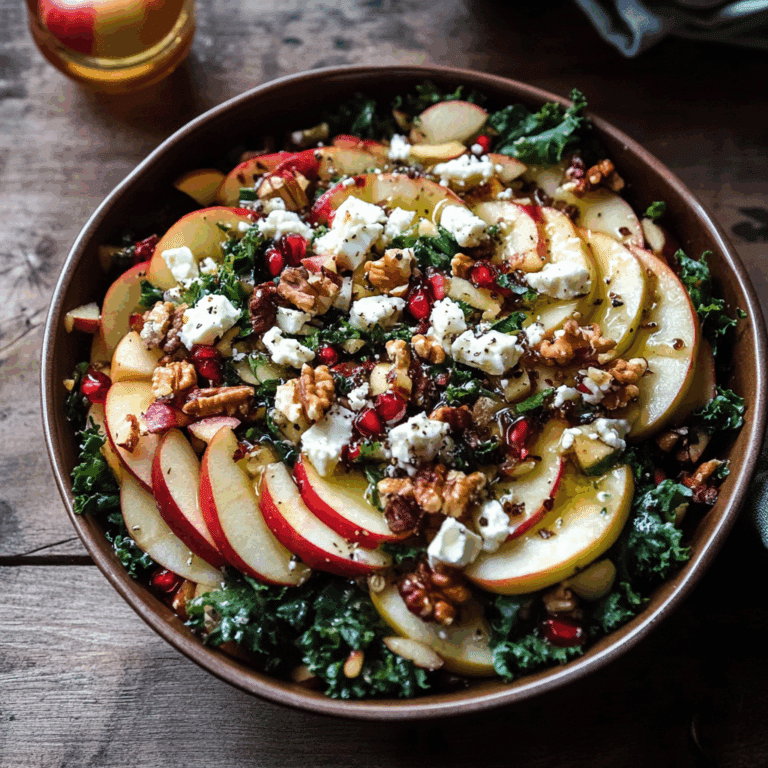 Autumn Harvest Honeycrisp Apple and Feta Salad