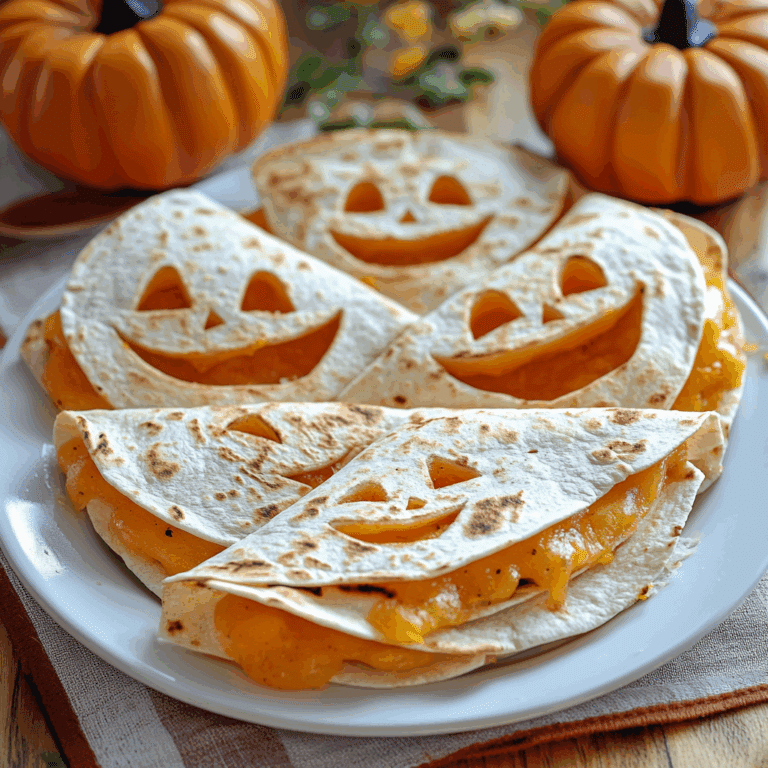 Candy Corn Quesadillas