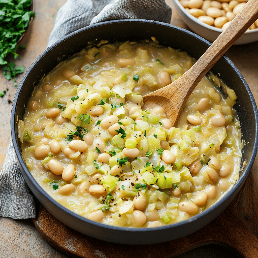 Leek and Beans
