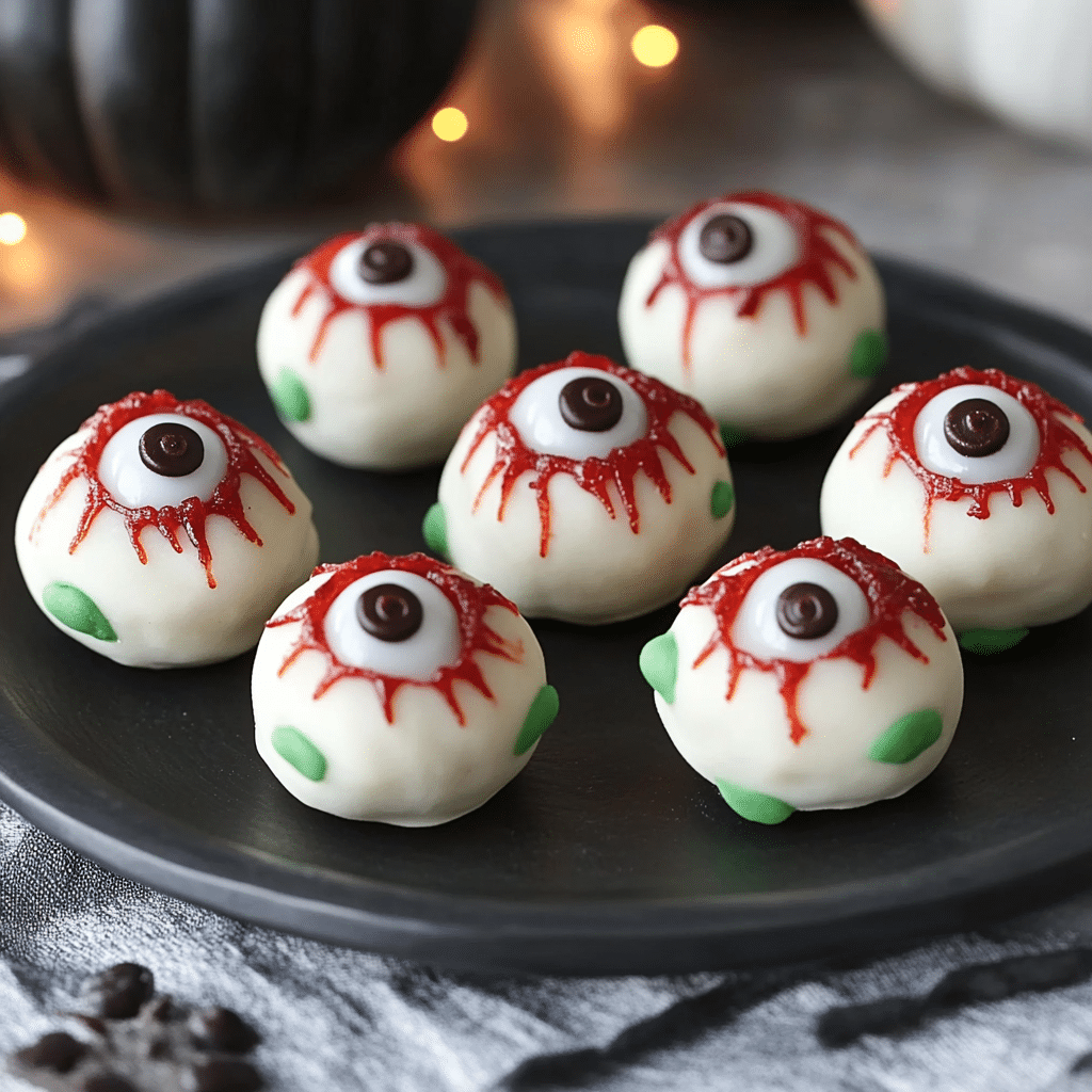 Spooky Eyeball Truffles