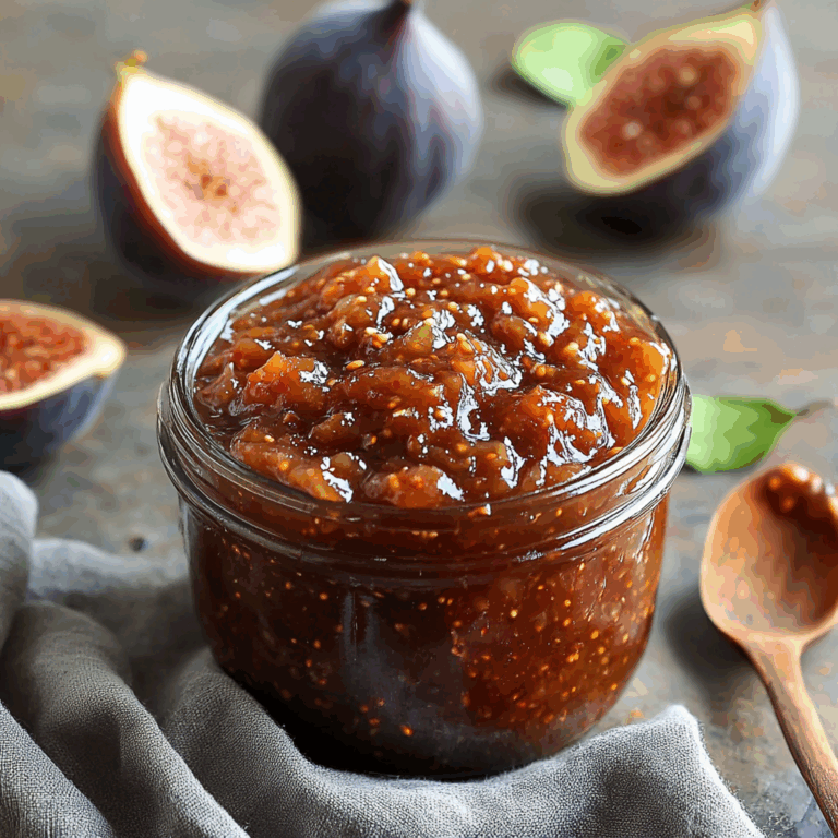 Fig And Orange Chutney