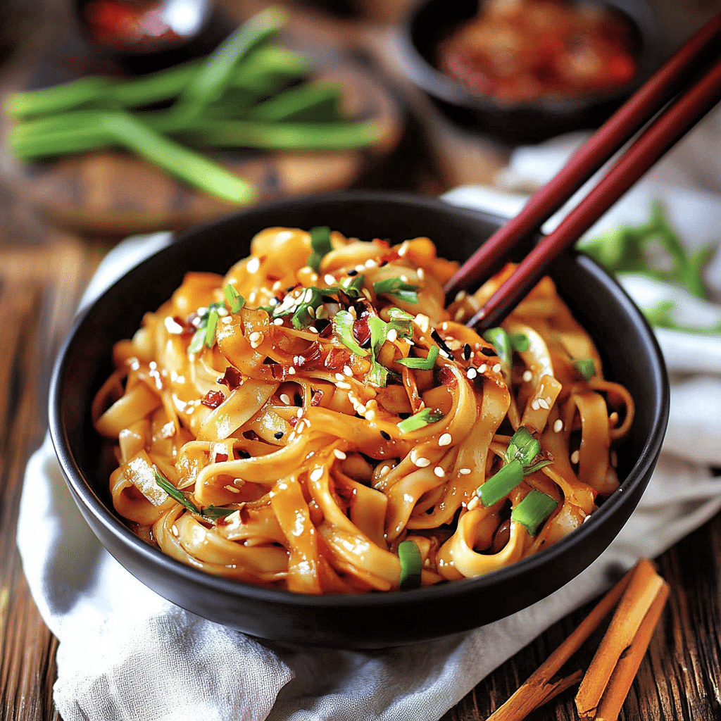 Garlic Chili Oil Noodles