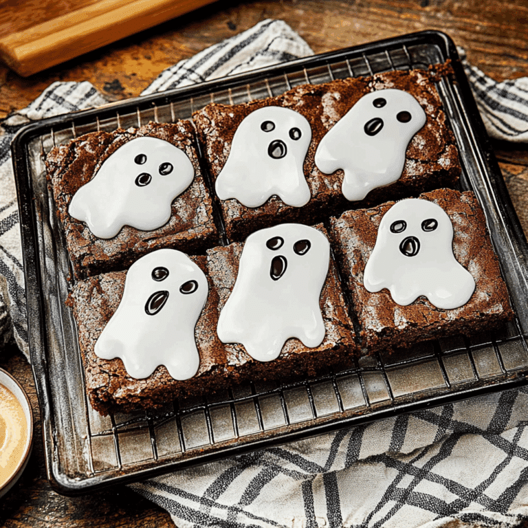 Ghost Brownies