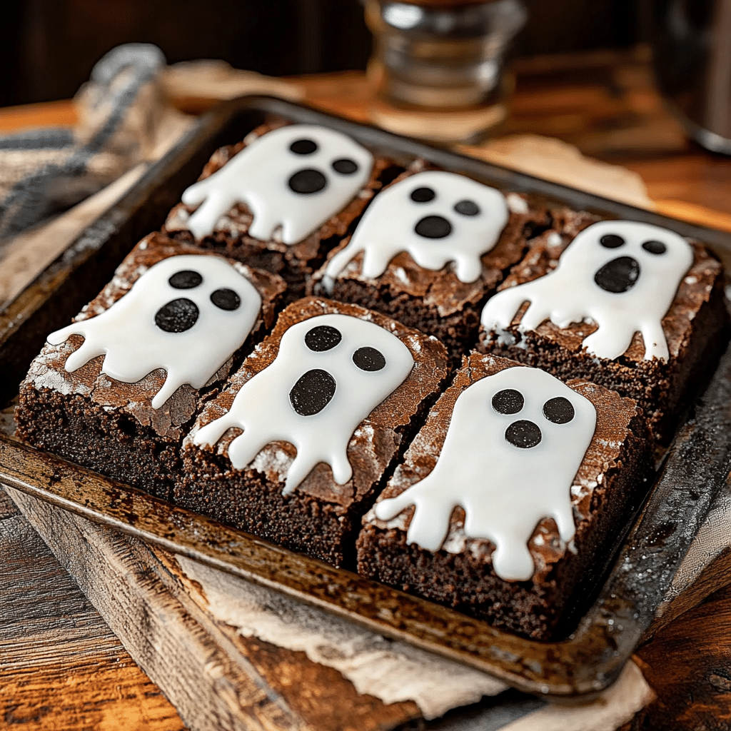 Ghost Brownies