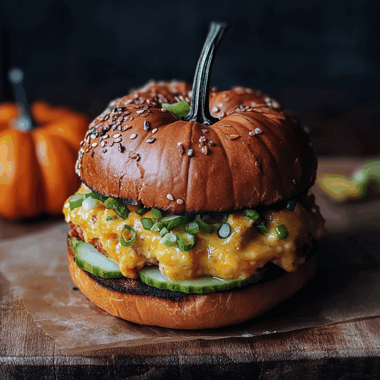 Pumpkin-Shaped Sliders