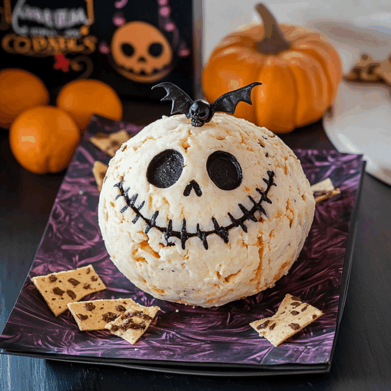 Skellington Cheese Ball
