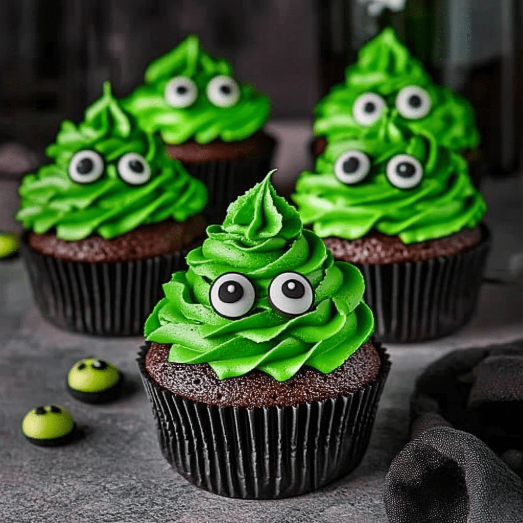 Frankenstein Cupcakes