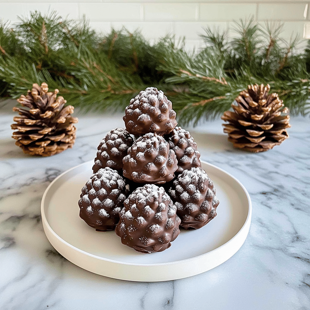 Chocolate Pine Cones