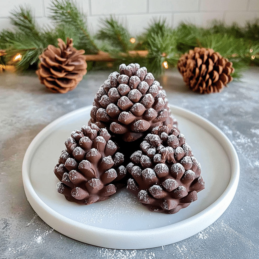 Chocolate Pine Cones