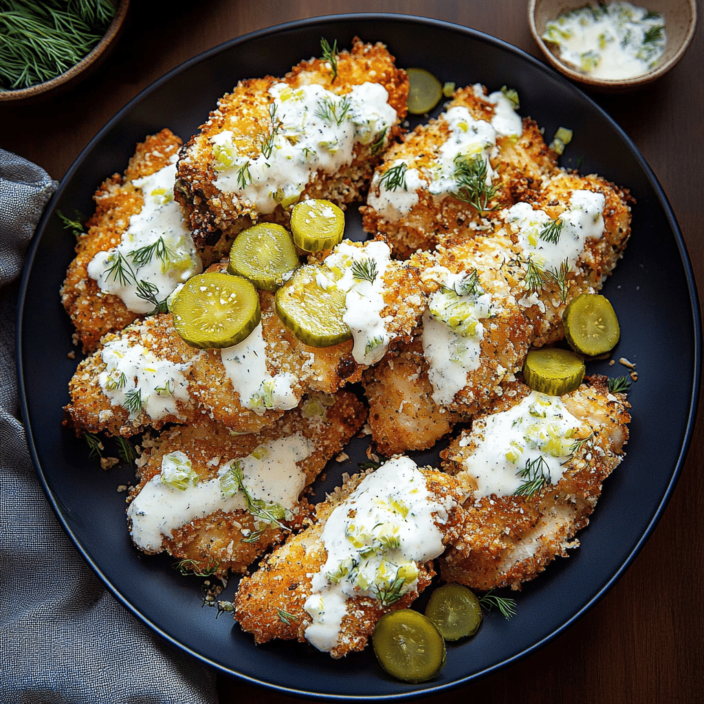 Dill Pickle Parmesan Chicken