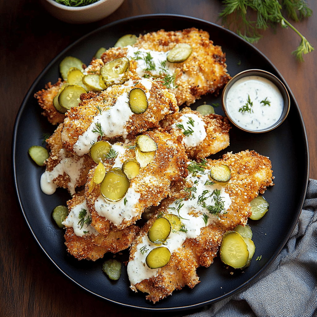 Dill Pickle Parmesan Chicken