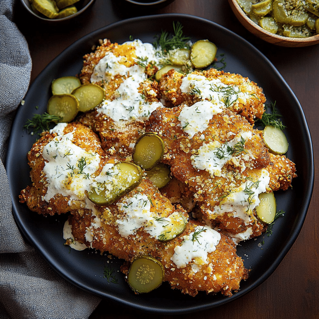 Dill Pickle Parmesan Chicken