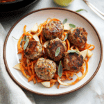 Apple and Sage Turkey Meatballs