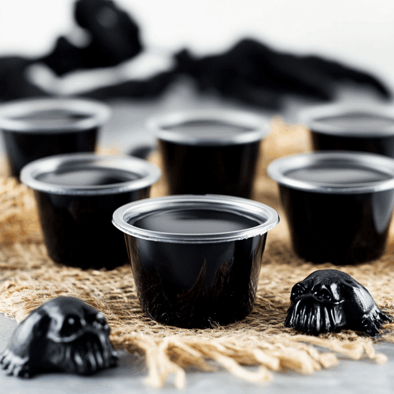 Black Jello Shots