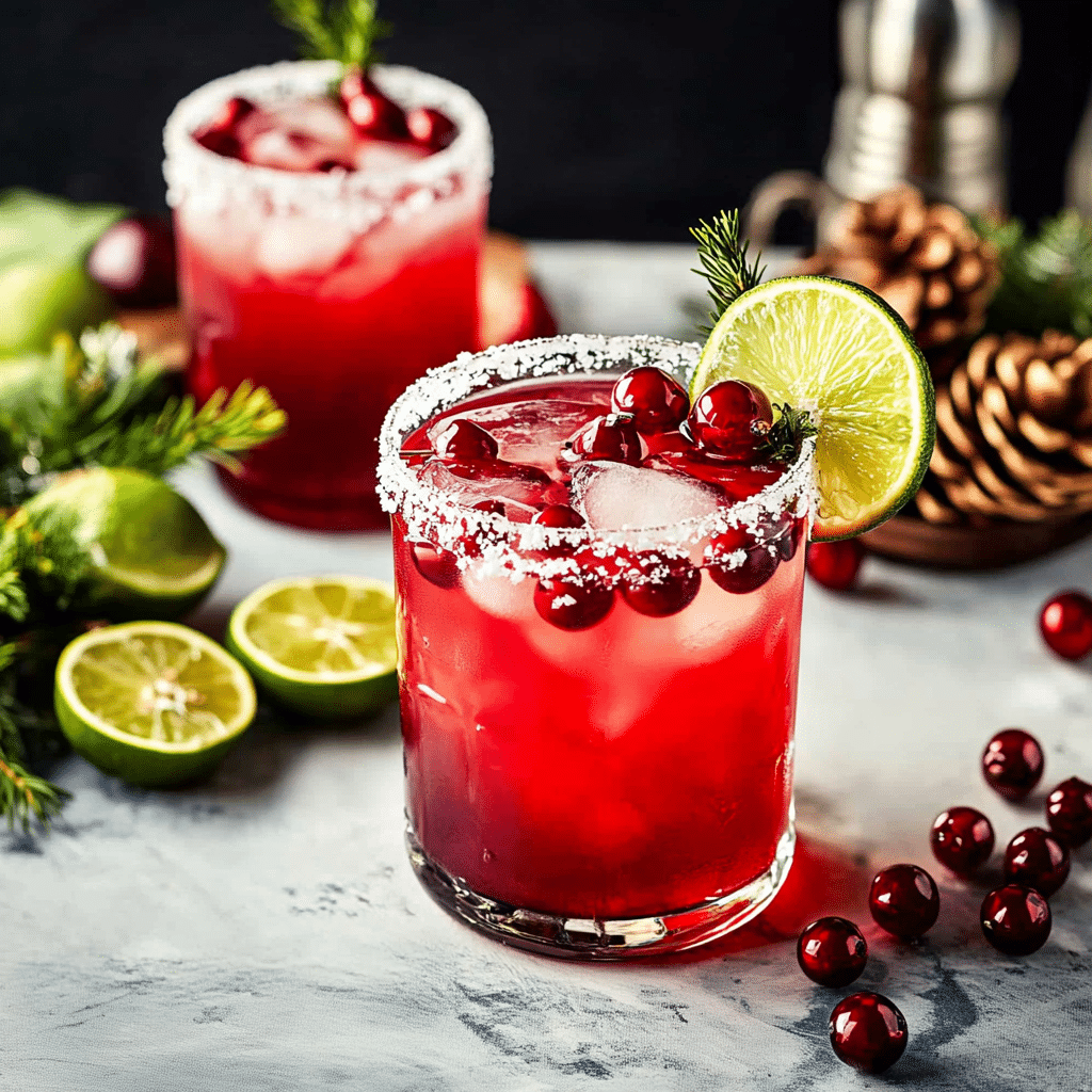Christmas Mistletoe Margarita