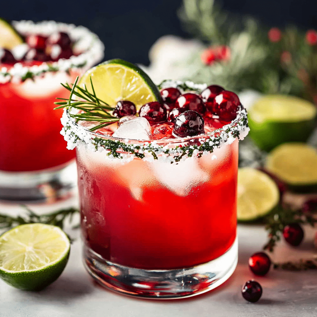 Christmas Mistletoe Margarita
