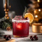 Cranberry Rosemary Winter Cocktail