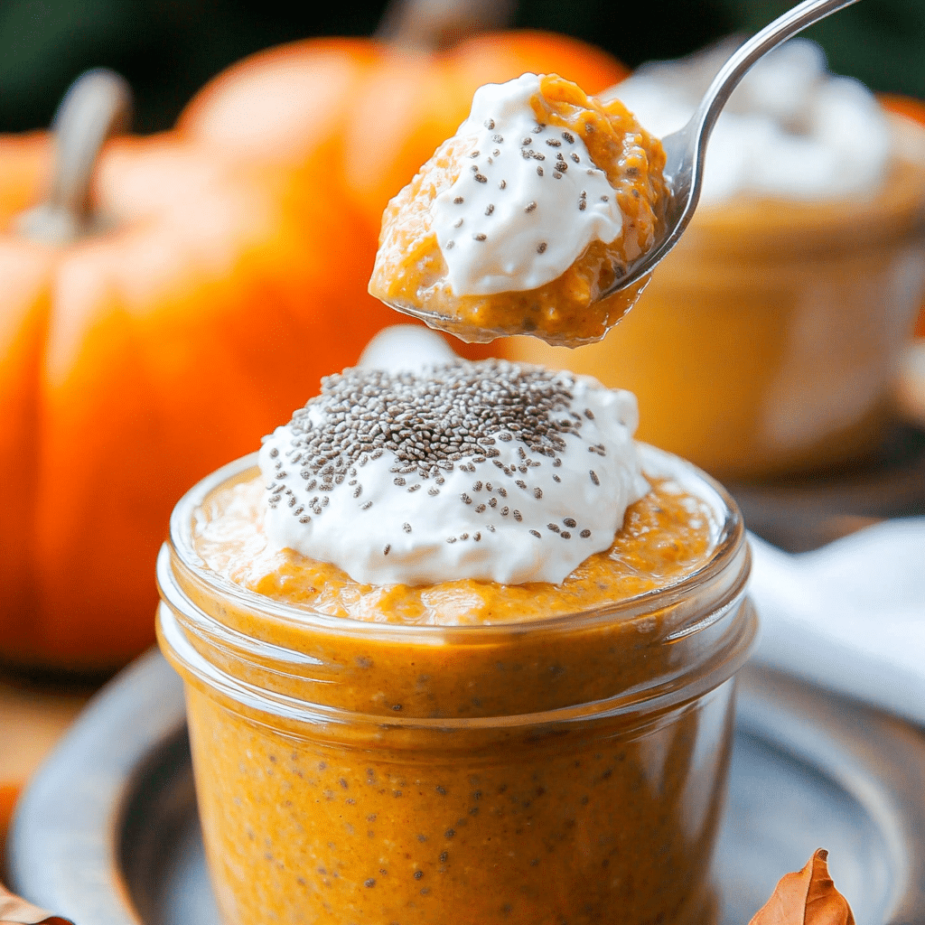 Creamy Pumpkin Chia Pudding