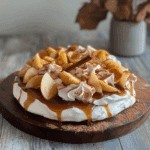 Fall Pavlova with Caramelized Apples