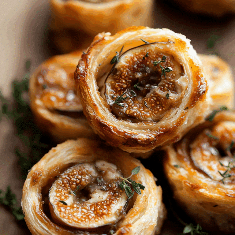 Fig and Goat Cheese Pinwheels