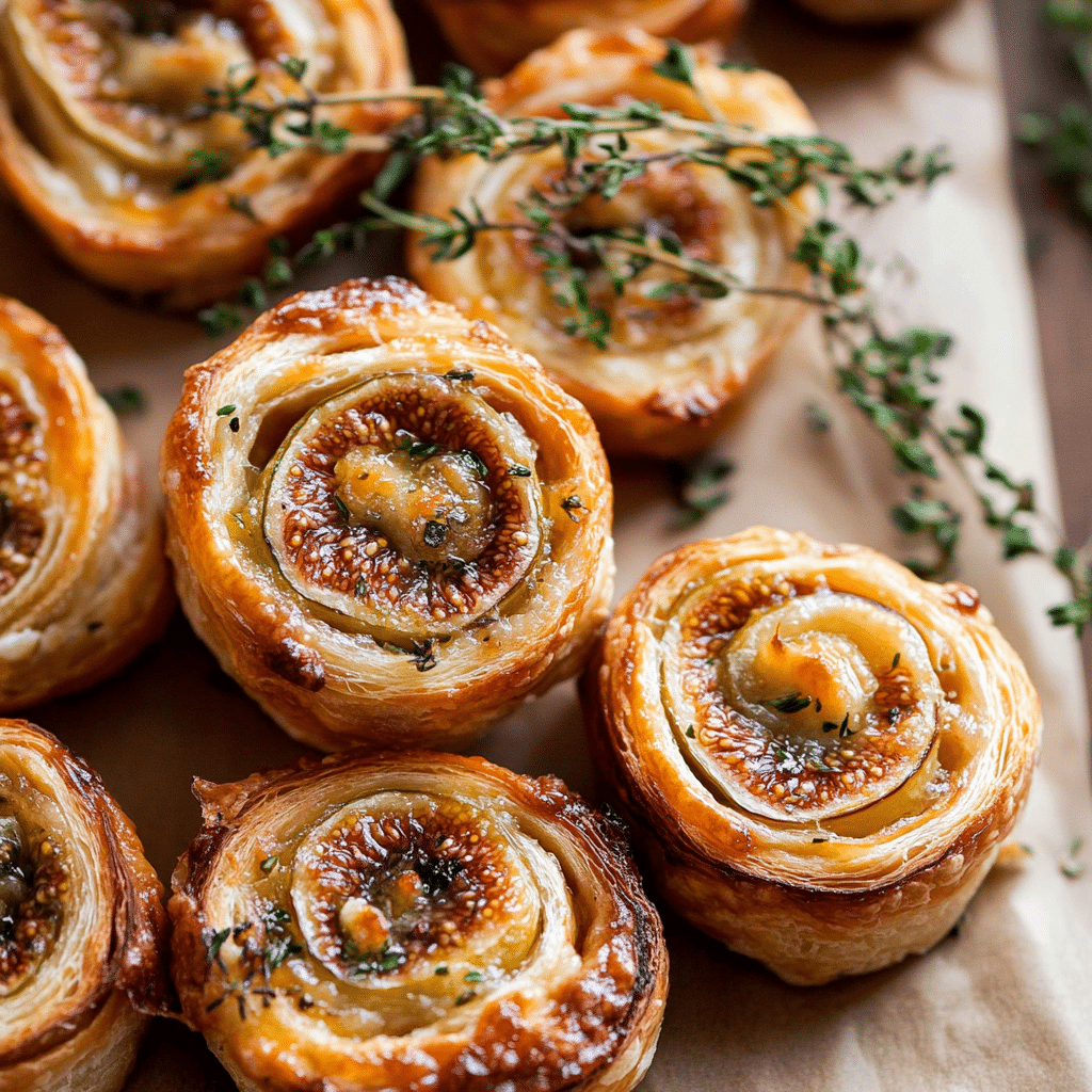 Fig and Goat Cheese Pinwheels