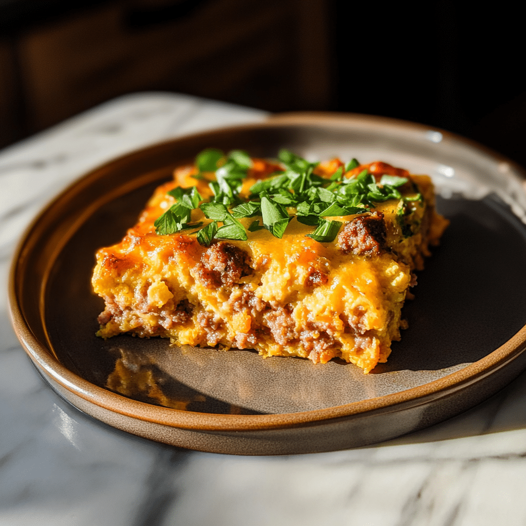 Maple Sausage and Sweet Potato