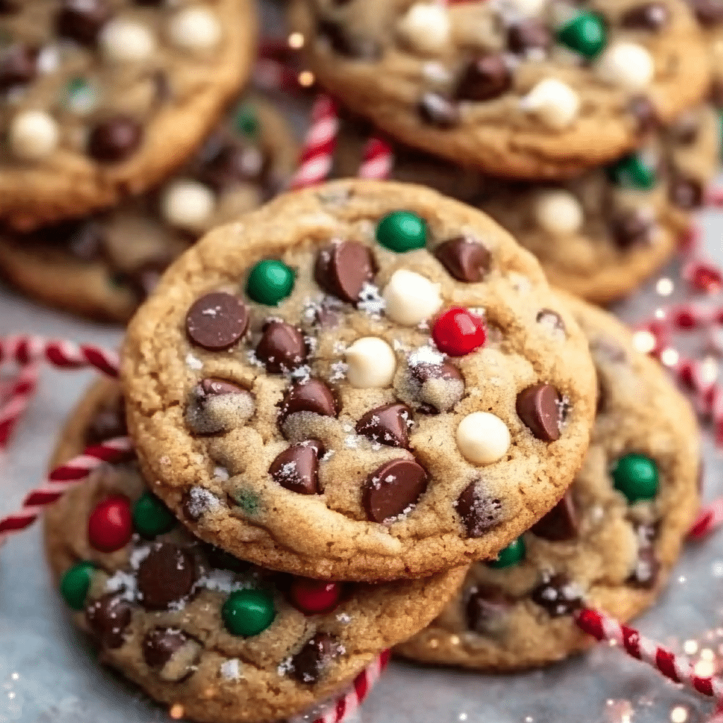 Winter Wonderland Chocolate Chip Cookies