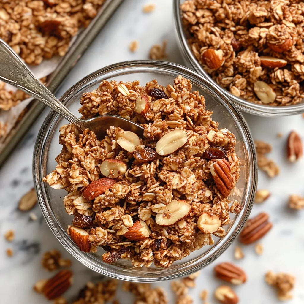 Gingerbread Granola