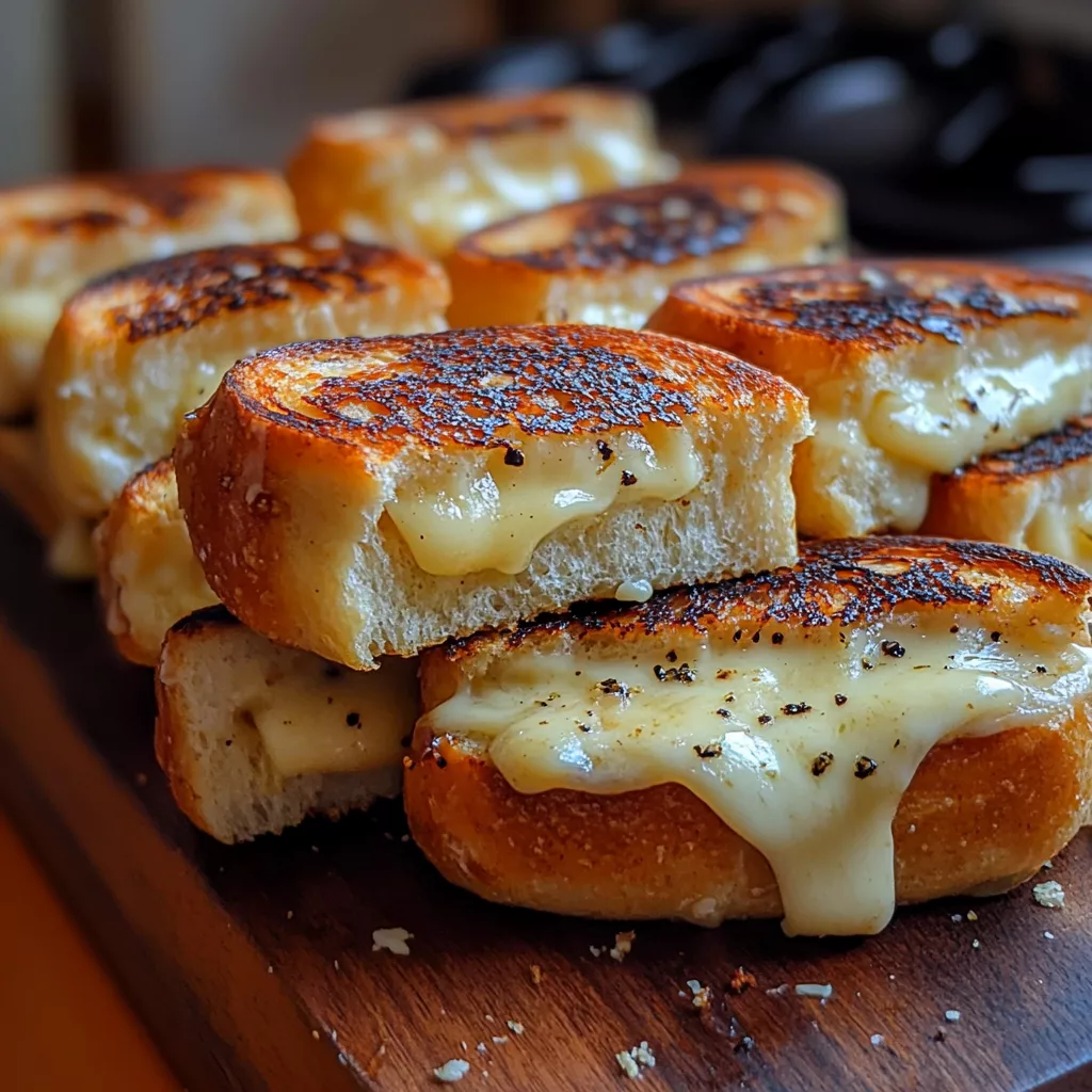 Mini Grilled Cheese Hawaiian Rolls