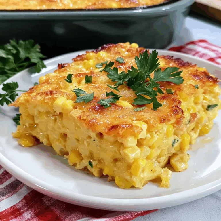 Honey-Glazed Corn Casserole