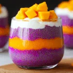 Mango & Dragon Fruit Chia Pudding
