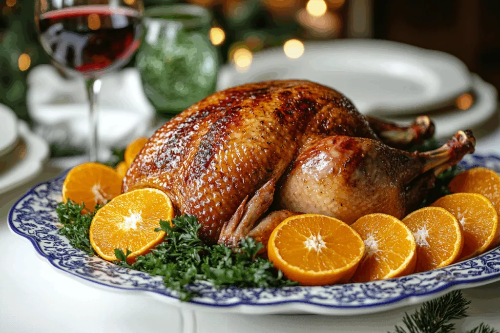 Roasted Duck a l'Orange