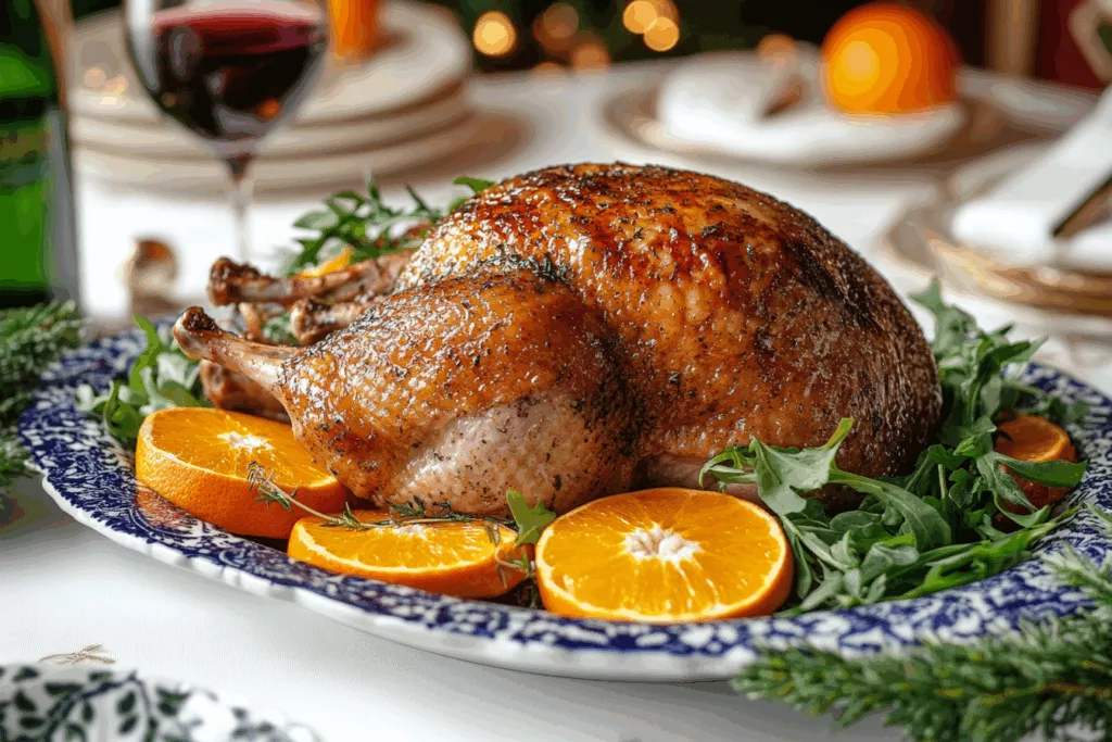 Roasted Duck a l'Orange