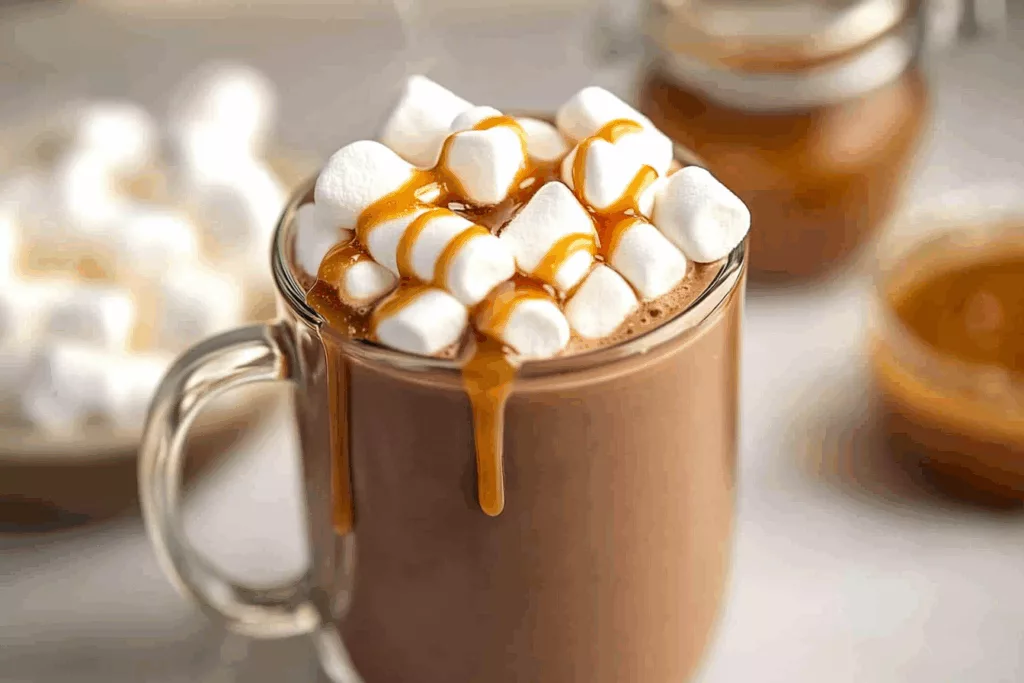 Salted Caramel Hot Chocolate