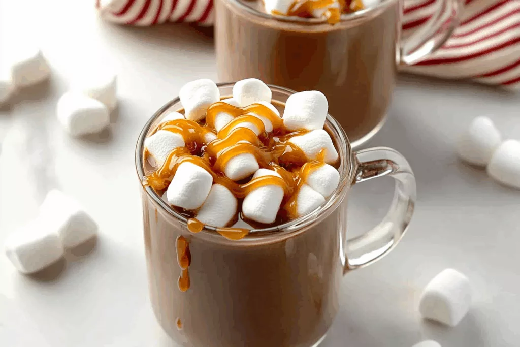 Salted Caramel Hot Chocolate