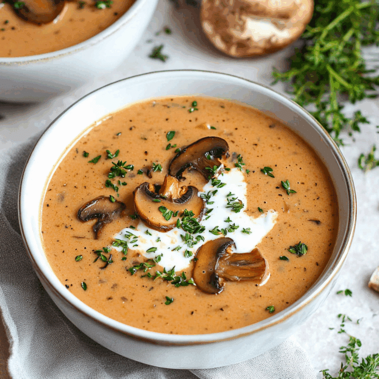 Hungarian Mushroom Soup