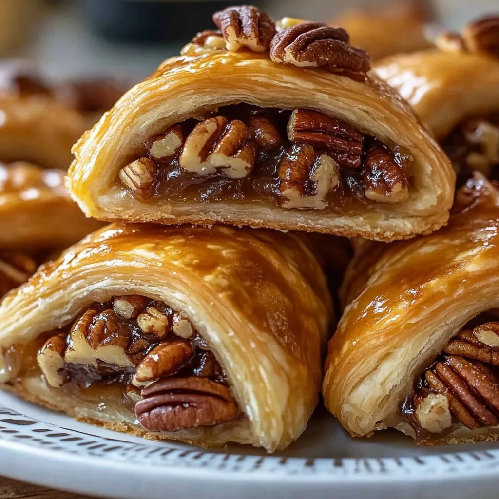 Pecan Pie Crescent Rolls