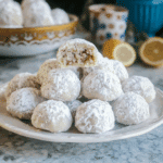 Buttery Pecan Snowball Cookies