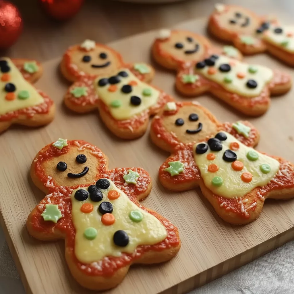 Festive Christmas Pizza