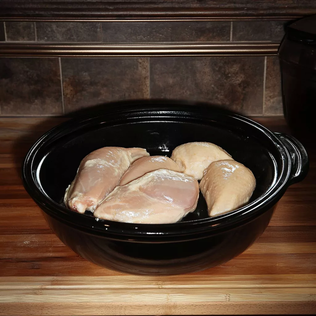 Crock Pot Cream Cheese Chicken Chili