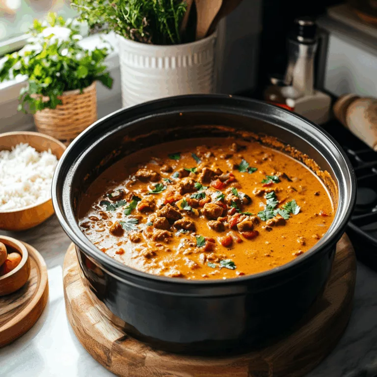 Crockpot Butter Chicken
