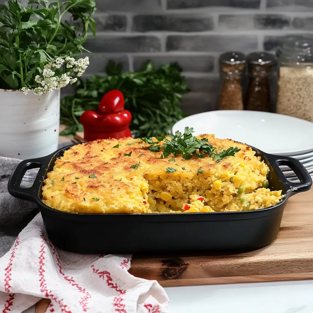 Honey-Glazed Corn Casserole