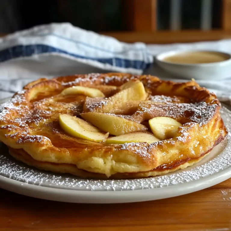 German Apple Pancake