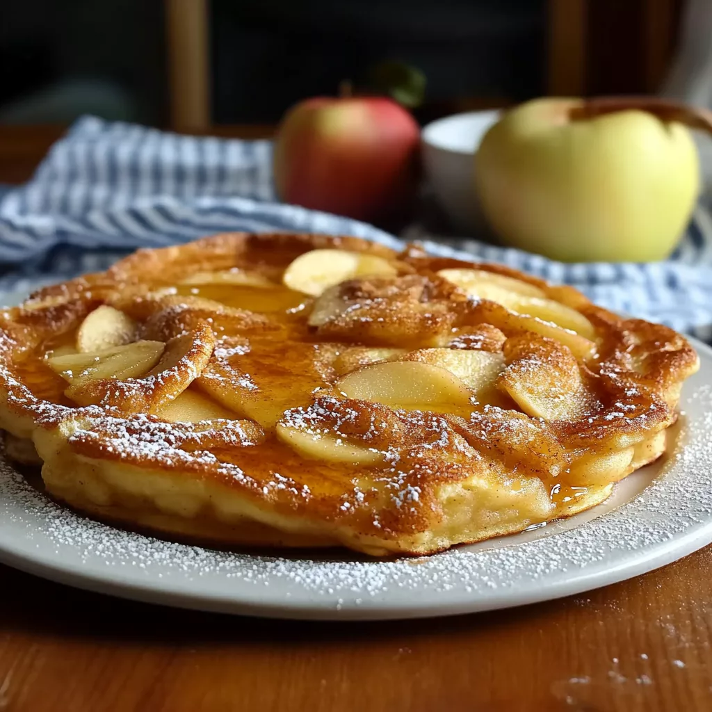German Apple Pancake