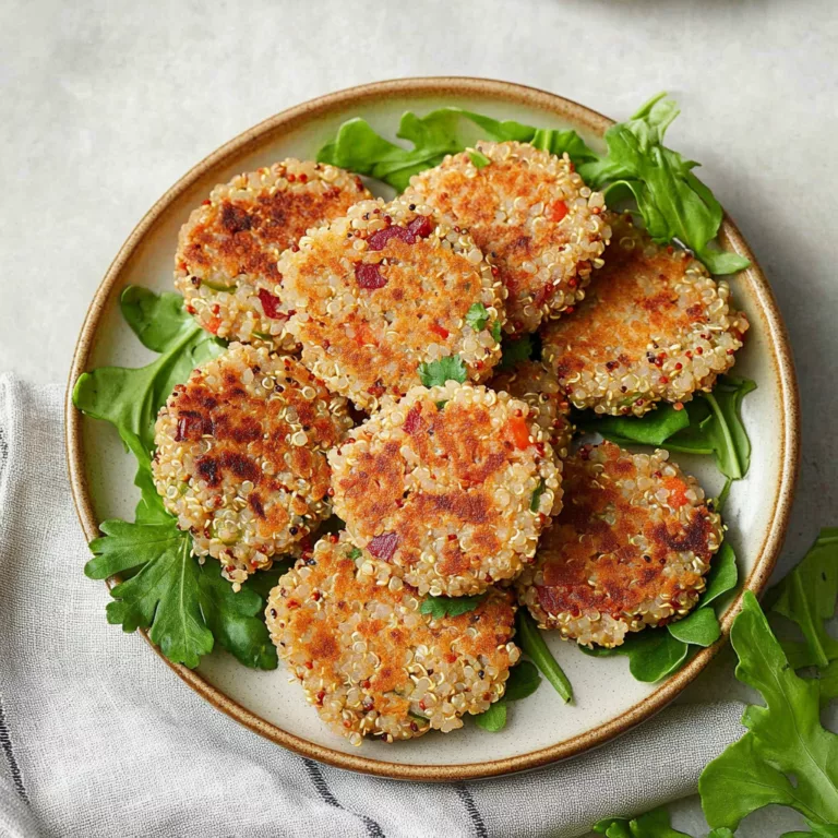 Crispy Quinoa Patties