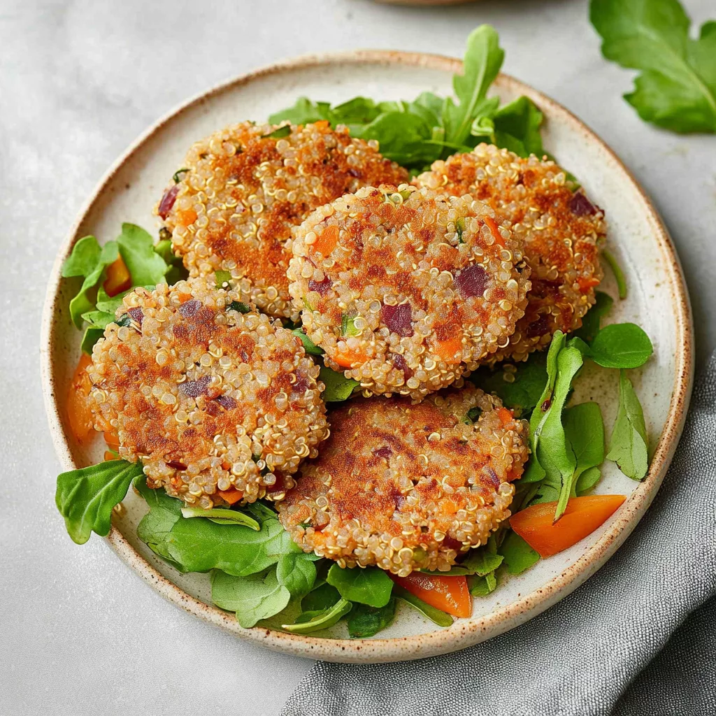 Crispy Quinoa Patties