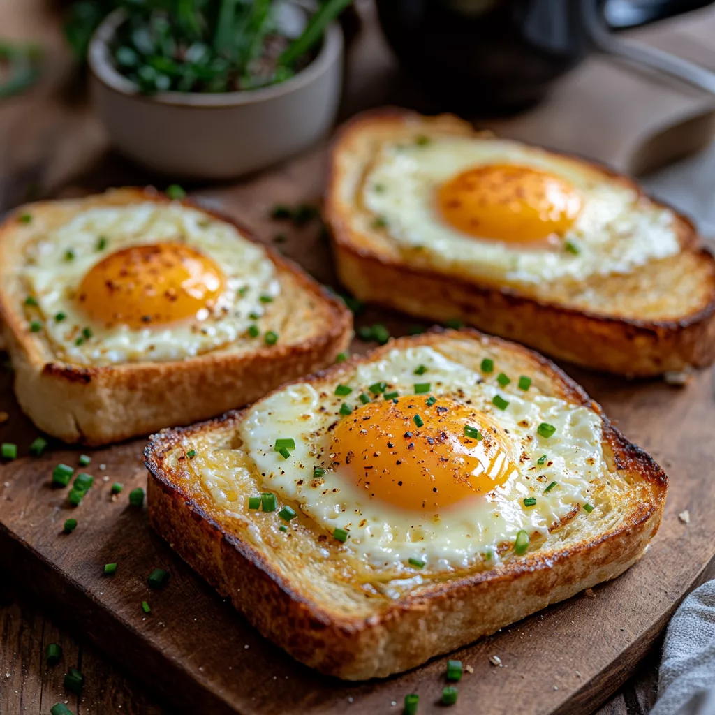 Air Fryer Egg Toast